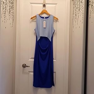 Wneedu Bodycon Dress Mid cutout.